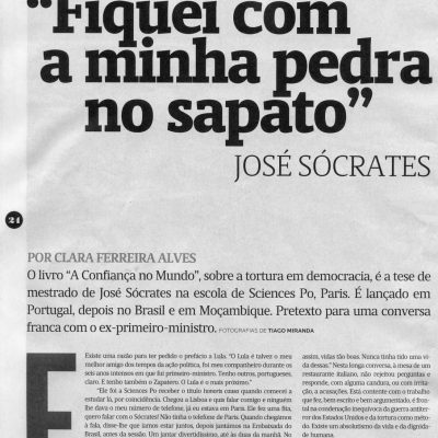 José Sócrates: entrevista polémica