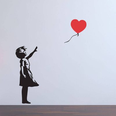 Girl With Ballon: obra de Banksy destrói-se depois de leiloada