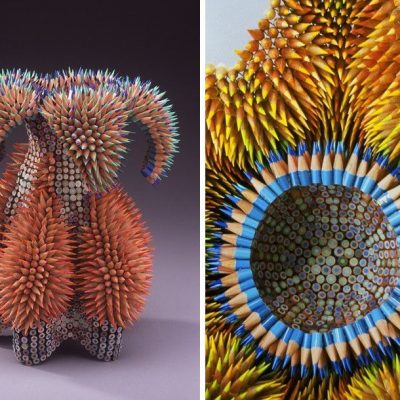Jennifer Maestre: pencil sculptures