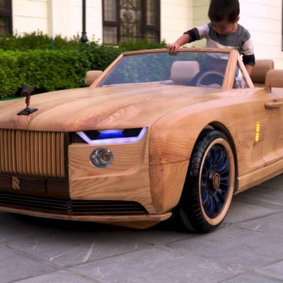 Rolls-Royce Boat Tail – em madeira